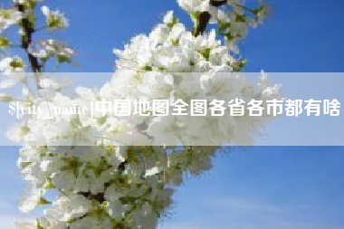 安庆中国地图全图各省各市都有啥