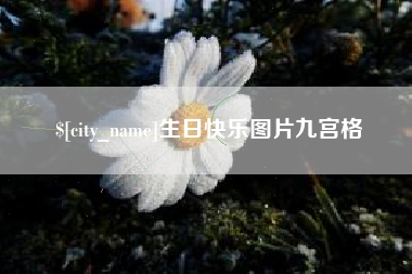 安庆生日快乐图片九宫格