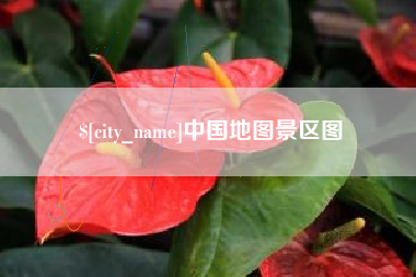 安庆中国地图景区图