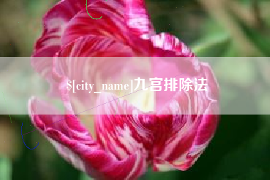 安庆九宫排除法