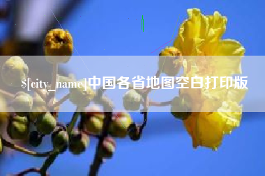 安庆中国各省地图空白打印版