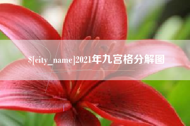 安庆2021年九宫格分解图
