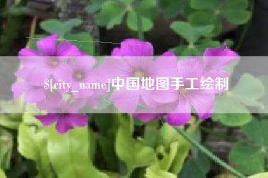 安庆中国地图手工绘制