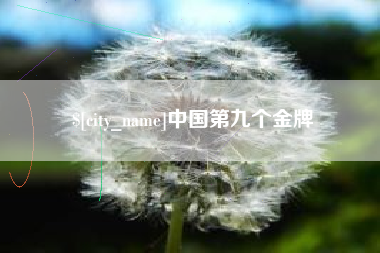 安庆中国第九个金牌