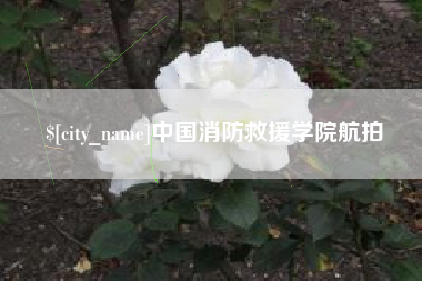 安庆中国消防救援学院航拍