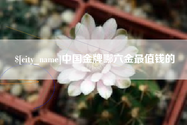 安庆中国金牌哪六金最值钱的
