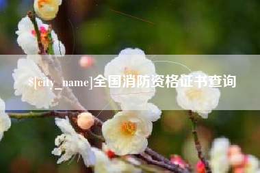 安庆全国消防资格证书查询