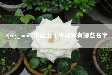 安庆中国五千米冠军有哪些名字